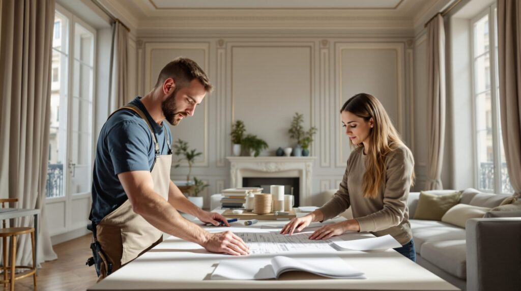 Rénovation intérieure à Paris : transformer un appartement ancien en lieu de vie moderne