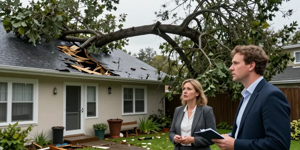 tempête arbre qui tombe assurance locataire ou propriétaire